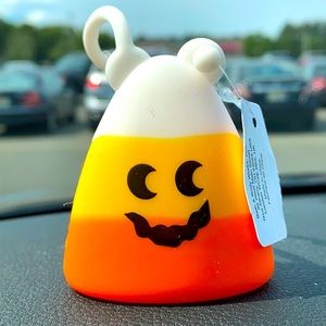 🔴RARE Halloween Candy Corn Sanitizer Holder
